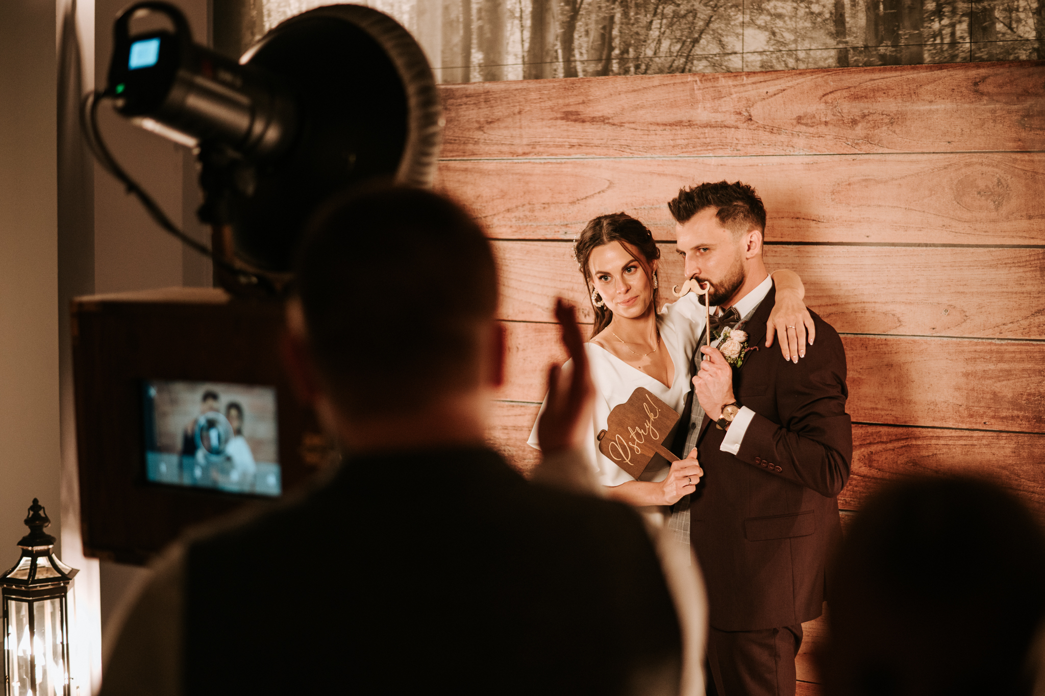 fotobudka na wesele Poznań zabawa przy fotobudce